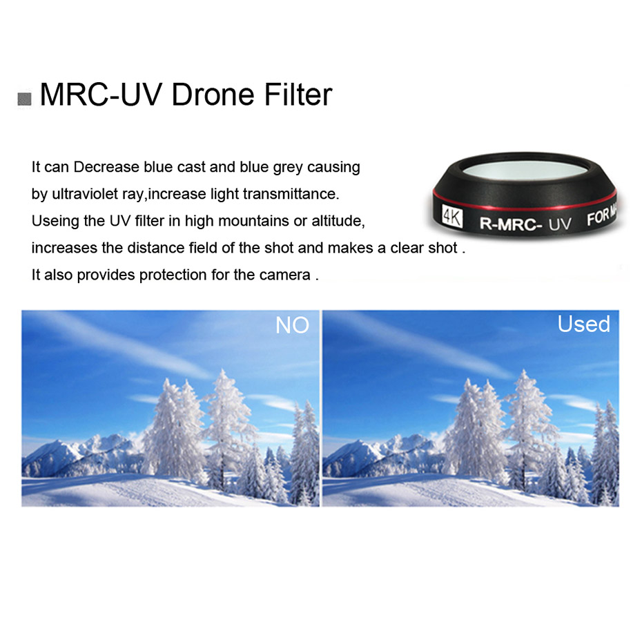 Filtro Drone per Mavic Pro CPL - Drone Camera Filter recensione e prezzo