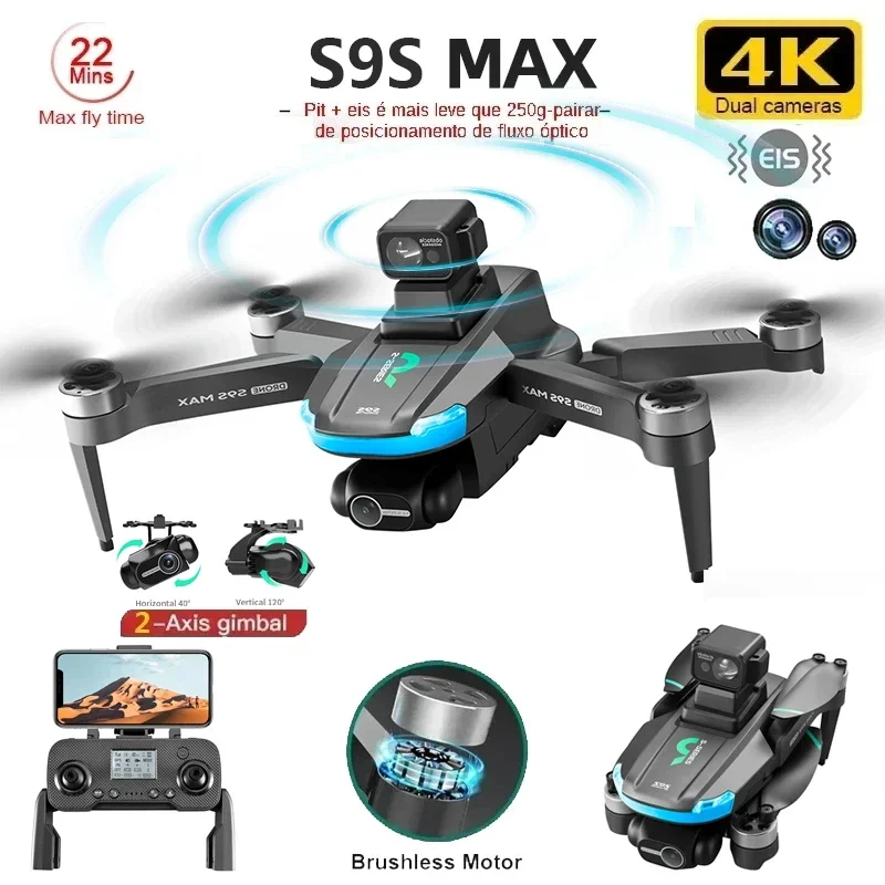 NUOVO S9S MAX MINI Drone 4K 2  - Drone Camera Wide Angle recensione e prezzo