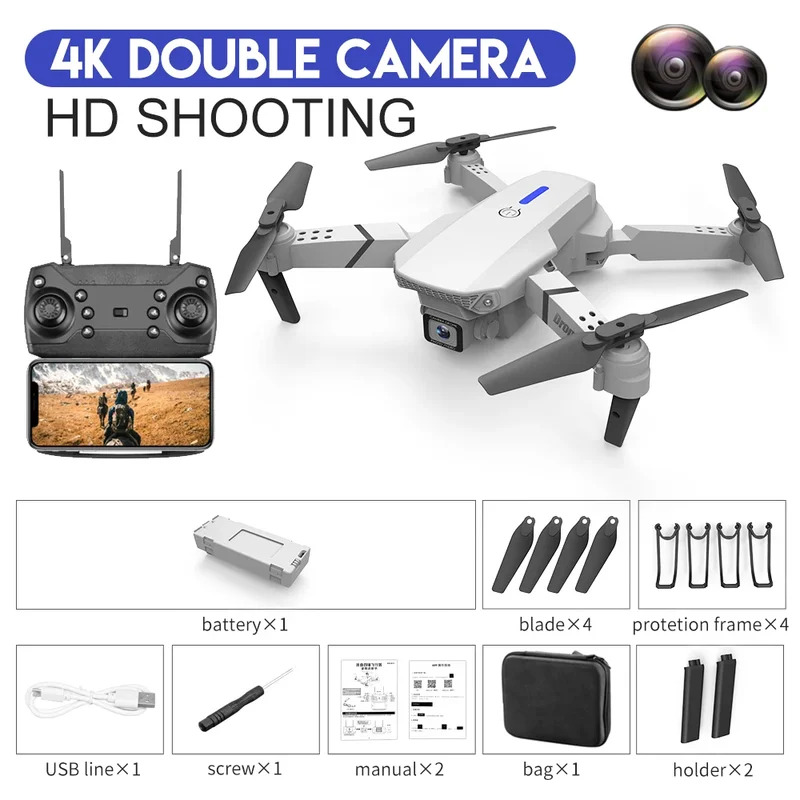 Il drone pieghevole intelligen - Drone Camera Professional recensione e prezzo